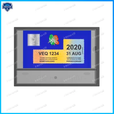 【2 in 1 】Touch N Go & Roadtax Holder Stick Roadtax Cover RFID Sticker Kereta