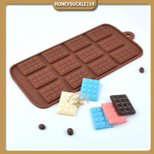 Khuôn SocolaLàm Thạch Hình 12 Ô Thanh Socola Chữ Nhật Nhỏ