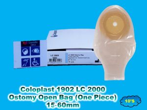COLOPLAST CP 1902 LC2000 Ostomy Bag 15-60mm