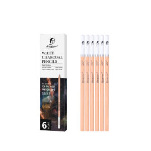 2025 Giorgione Colored Charcoal Pencil Sketch Art Student Colored Pencil Set Natural Wood Matte