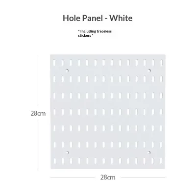 Biển jjt hiện đại Pegboard Giá xếp đồ treo tường với móc và kệ để lưu trữ đa mục đích trong văn phòng nhà cửa nhà bếp phòng tắm và phòng ngủ