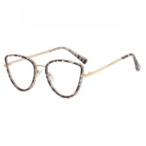 Tatiana - Glasses Kacamata Fashion Wanita Pria Lensa Anti Radiasi dan Photocromic Model Cat Eye Oval Simple Aesthetic Aksesoris Korean Style