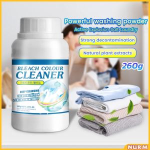 Nurm 260g Explosive Salt Laundry Strong Removing Clothes Stain Adult Baby Clothes Universal