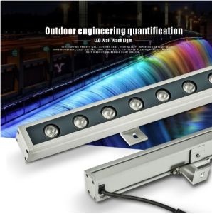 LED wall washer outdoor waterproof indoor linear lamp spotlight building body lighting exterior color