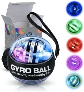 2026 Upgraded Torque Ball Wrist Exerciser Auto-Start Gyroscopic Forearm & Hand Strength Trainer Resistance Training Tool