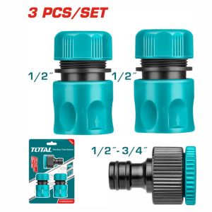 Bộ 3 - 5 khớp nối TOTAL THWS030301 THHCS05122 Khớp nối vòi xịt rửa gắn đường dây dẫn ống nối thủy lực và các thiết bị truyền tải khác