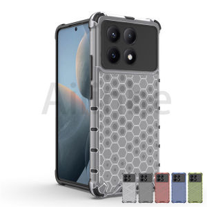 For Xiaomi Poco X6 Pro X6 Honeycomb Rugged Hybrid Armor Phone Case Four Corners TPU+PC Shockproof Heavy Duty Protection Phone Cover Best Quality In Stock