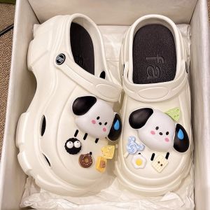 Sandal Wedges Wanita Sandal Tinggi Selop Karakter Sandal Fuji Kekinian Trendy Sendal Wanita Korea