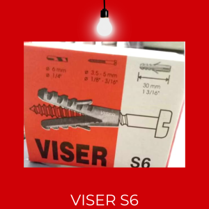 Viser S6 Merah / fiser S6 merah  1 box isi 100