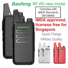Microphone PTT Pour BaoFeng UV-5R Et Radios Compatibles Kenwood, TYT, Wouxun