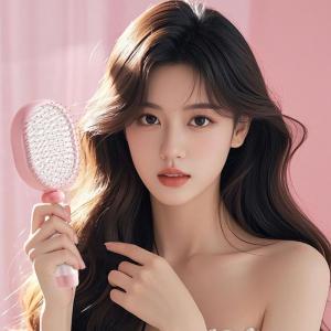 Hair Styling Tool SHair Brush SetRound Brush Paddle Hair Brush Detangling Brush for Long Thick Thin Curly Natural Hair