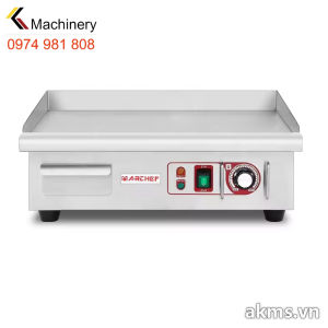 Bếp chiên phẳng điện Marchef EG-548D công suất 3kW mặt chiên thép A3 dày 8mm mạ Crom