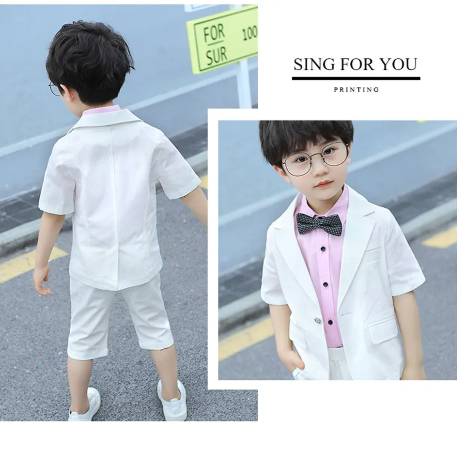 Page Boys Wedding Outfit 3 Piece Party Suit | Kids Formal Clothes and  Dresses