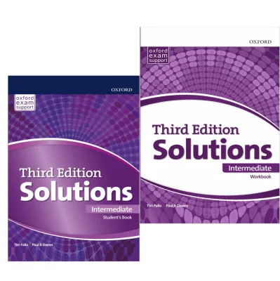 Sách - Solutions Intermediate 3rd Students Book & Workbook