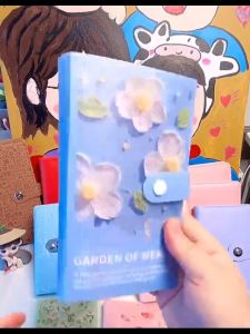 【Ready Stock】Mini Binder Savings Challenge Save Money Reusable 100 Envelopes Money Saving Challenge  Waterproof Oil Paintin