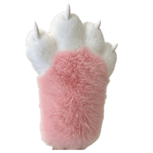 BNU0349 Thicken Beast Claw Glove Cosplay Props Furry Plush Cat Paw Gloves Novelty Warm Cosplay Costume Gloves Cosplay Props