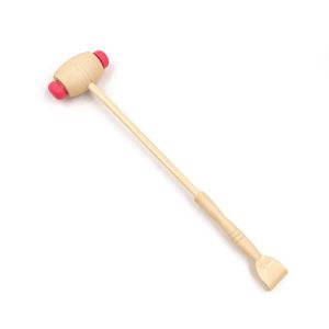Massage Hammer 31CM Massage Tool Back Massager Wooden Massager Stick Handheld Back Scratcher 按摩锤/痒痒挠