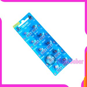 Vinnic L521F Baterai jam tangan Vinnic AG0 L521F Alkaline 1.5V Original (1 BIJI BUKAN PER LEMBAR)