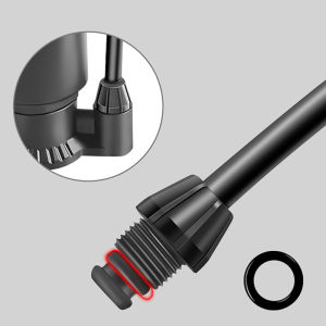 baoda Christmas Gift 70 80 120CM Bike Air Pump Extension Tube Pump Bicycle Hose Air Pump Connector Bike Air Pump Tire Inflator Nozzles Accessories