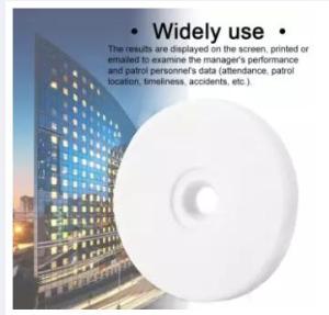 Smart checkpoint tag Guard Patrol Tag 30mm white color Checkpoint Location Tag