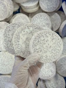 เผือกหอมปอกเปลือก(หั่นชิ้นเต็ม) พร้อมปรุงอาหาร น้ำหนัก 500 กรัม เผือกหอมของสระบุรี เผือกหอมปกเปลือกสำเร็จพร้อมทำอาหาร ของดีประจำท้องถิ่น มีกลิ่นหอมเป็นเอกลักษณ์ เนื้อทั้งแน่นและซุย