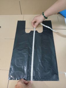 [100g] Bịch nilon KHÔNG HÔI LOẠI 1bọc nylon quai xách MÀU ĐEN ( KHÔNG HÔI)