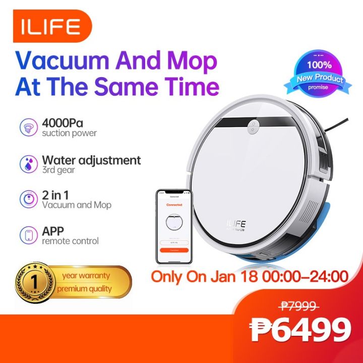 XIN ILIFE V3s Max /V3x navigation smart robot vacuum cleaner and ...