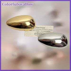Colorfulswallow Hình Học Kim Loại Bóng Vỏ Trứng Trâm Đối Với Phụ Nữ Độc Đáo Tinh Tế Phù Hợp Với Corsage Pins Đảng Trang Sức Phụ Kiện Thời Trang