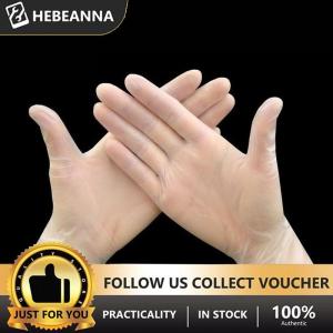 hebeanna Water HUANYU1 100PCS Disposable Food Plastic Gloves Kitchen Accessories for Restaurant BBQ