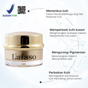 【BPOM】Lafaso Brightening Day Cream-Pelembap Krim Pagi Pencerah Wajah Untuk Kulit Kering Dengan Niacinamide Hyaluronic & Collagen-cream pemutih-cream memutihkan-cream pemutih bpom-crim pemutih-cream whitening bpom-crem pemutih-cream pencerah wajah