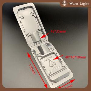 Warm Light 10pcs CPU Clamshell Tray Box AMD Case Holder Protection For AMD AM2 AM3 FM1 FM2