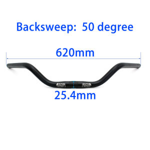 UNO Bicycle Handlebar M Type 25.4/31.8*600/610/620/660mm Bicycle Swallow Handlebar