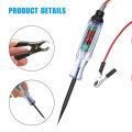 Tespen Digital Tester Testpen Kelistrikan Listrik Mobil Motor 6v/12v/24v/36v Auto Voltage Universal Digital Obeng Testpen DC. 