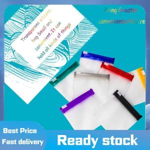 Sports🚴🏻♀️ 7pcs Traval Pill Túi tái sử dụng Pill Pouch với TrượT Dây Kéo y học Organizer 7 màu sắc tự niêm phong mờ Túi thuốc