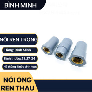 Nối Thẳng Nhựa Bình Minh Ren Ngoài 21 27 Đồng Thau Tê Ren Thau PVC