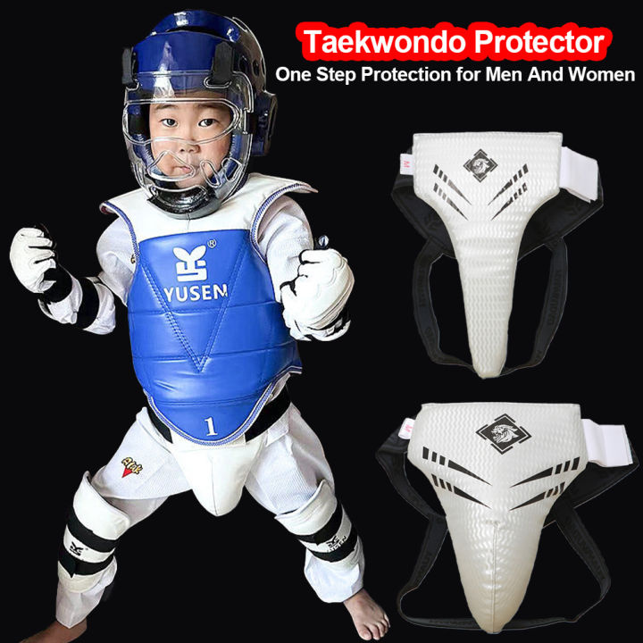 Protezione Inguine Per Donna - Per Taekwondo, Boxe, Karate, Sanda, Con Guscio In Plastica E Cinturino Regolabile - Foto 1