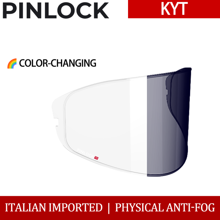 KYT Helmet Accessories Pinlock 70 Changing Conditions Anti Fog