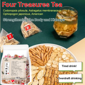 Ginseng Kidney Tea For Men Powerful Treasure Formula Health Herbal Tea Bag Natural Organic Kidney Cleanse Herbal Tea