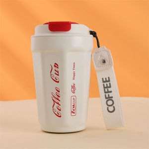 Termos Kopi Botol Minum Portable Olahraga Cup Anti Pecah Dan Tumpah Botol Termos Tumbler
