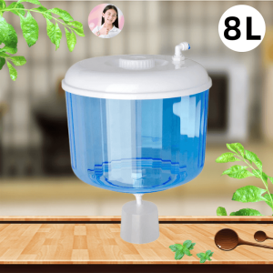 ถังเก็บน้ำดื่ม ขนาด 8 ลิตร มีลูกลอยควบคุมระดับน้ำเมื่อน้ำเต็ม. #ถังน้ำดื่ม#ถังน้ำบ