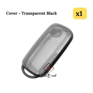 Perodua TRAZ Key Cover TPU Transparent Car Key Holder Case Cover Kunci Perodua Traz Accessories