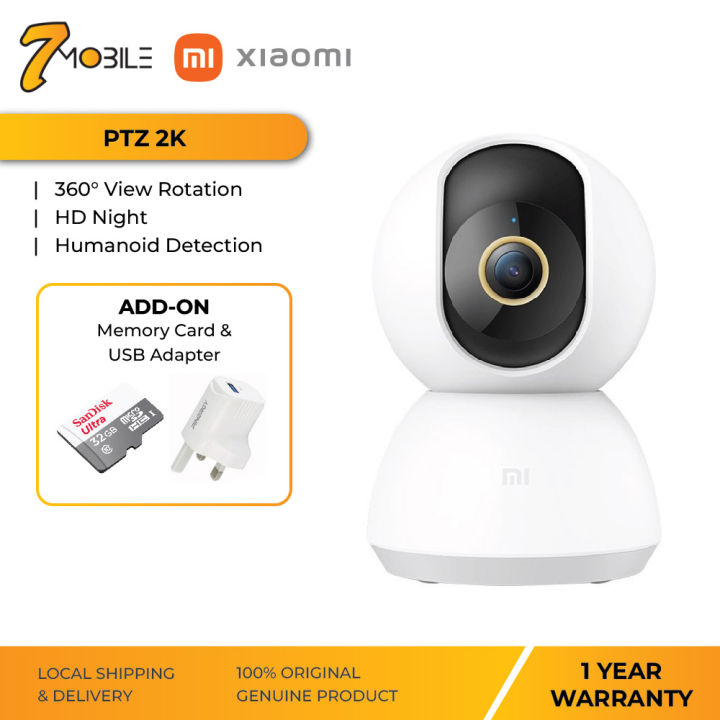 Xiaomi Mi 360° Home Security Camera PTZ 2K - 1 Year Warranty ...