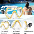 Snorkeling Gear for Adults,Snorkel Mask Dry Top Snorkel Set Panoramic View Snorkel Gear Anti-Fog Scuba Diving Mask for Lap Swimming Snorkeling Diving Scuba Training Travel Snorkel Kit. 