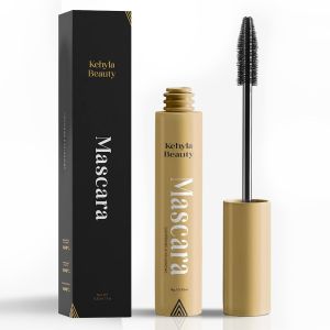 Kehyla Beauty ™   Mascara for mature Women Lengthening & Volumizing Lash Formula Smudge-Proof Water-Resistant Long-Lasting Mascara with Soft Precision Brush for Fuller Lifted Lashes (Black & Brown)