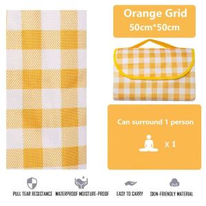OKGO 2x2m Waterproof Outdoor Picnic mat Oxford Foldable Camping Mat Easy Carry Beach Mat Hammock