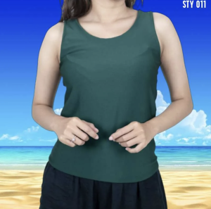 17.wear Baju Tanktop Wanita Dewasa REAL PICT Jumbo Baju Tanktop Wanita Korea Tanktop Snowglit Tali Besar Fit to XXL