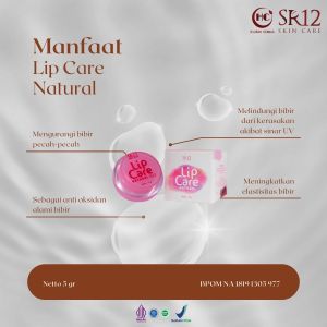 Lip Care Lip Balm Pelembab Bibir Pencerah Warna Bibir Alami By SR12