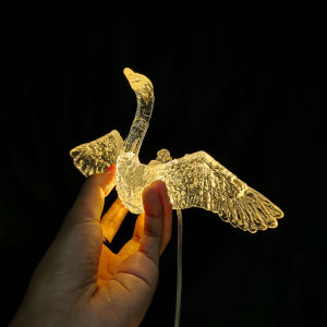 lampu Angsa Akrilik 1 set / Acrylic isi 10 - Lampu dekorasi pelaminan - lampu gantung dekorasi wedding - lampu tidur lampu malam - Lampu gantung dekorasi pelaminan wedding - lampu dekorasi kamar lampu cafe Hiasan Dekorasi