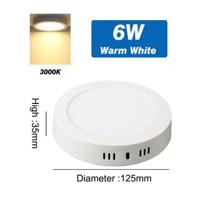 WISDOMMAN LED Downlight Round / Square Ceiling Ceiling Light