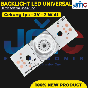 Backlight Led Tv Universal 3V 6V Kancing Cekung Cembung Bijian 3Volt 6Volt